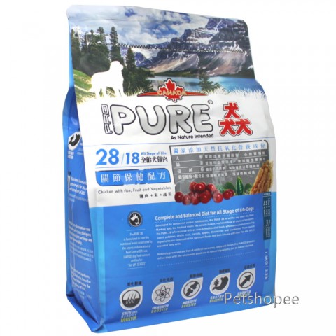 猋Pure 28雞肉關節保健配方7Kg