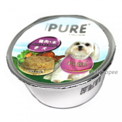 Pure老犬巧鮮杯80g-雞肉+米