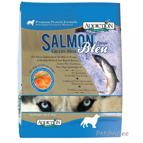 ADDICTION自然癮食 無穀藍鮭魚成犬配方