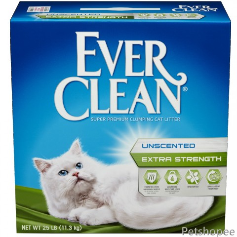 *EverClean 藍鑽強效無味低敏凝結細砂