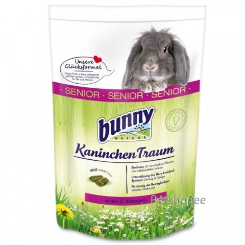 德國bunny邦尼 夢想高齡兔天然糧