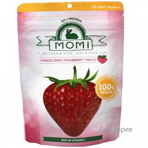 Momi摩米特級水果凍乾-草莓