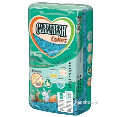 Carefresh 凱優小動物用天然紙棉 綠色