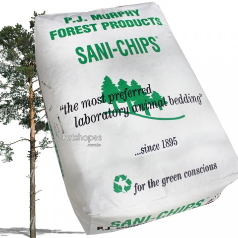 SANI-CHIPS 1501松木低塵墊材 13kg