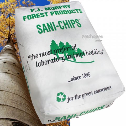 SANI-CHIPS 1502白楊木低塵墊材 10kg