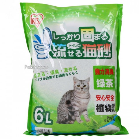 IRIS 綠茶味豆腐貓砂 