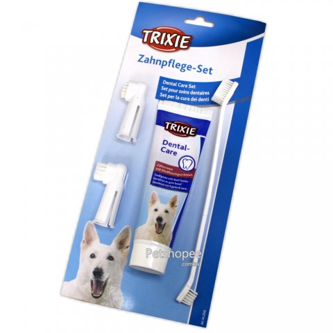 TRIXIE 犬用牙膏套件組