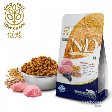 法米納 ND成貓低穀糧-羊肉藍莓 LC-2