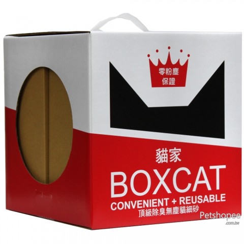 BOXCAT 貓家頂級無塵除臭細砂(紅標)
