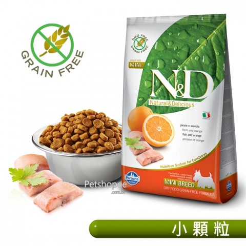 法米納 ND成犬無穀糧(小顆粒)-鯡魚甜橙