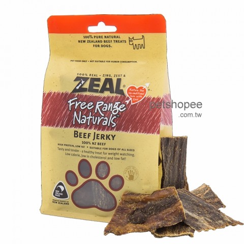 Zeal 天然紐西蘭寵物點心-牛肉薄片