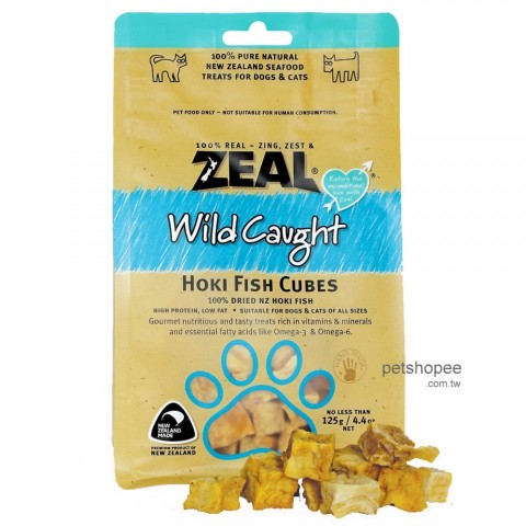 Zeal 天然紐西蘭寵物點心-福氣鱈魚肉塊