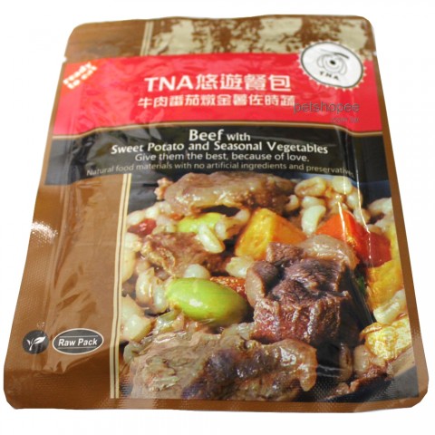 TNA 悠遊餐包-牛肉燉番茄金薯佐時蔬