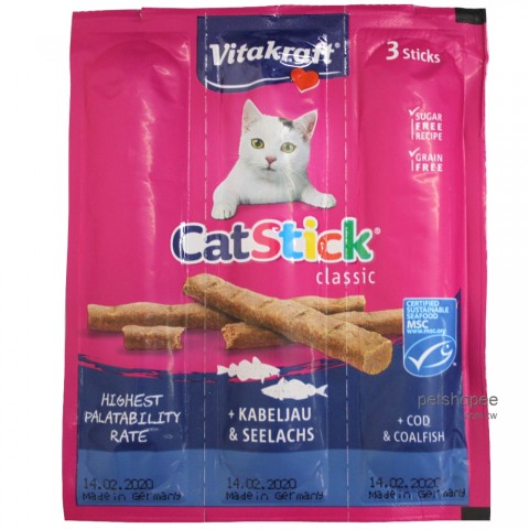 Vitakraft 貓快餐(鱈魚+黑鱈魚)