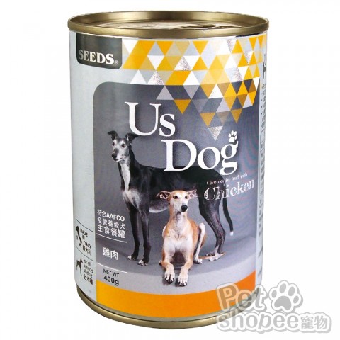 義大利產 UsDog 愛犬主食餐罐 400g