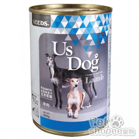 義大利產 UsDog 愛犬主食餐罐 400g