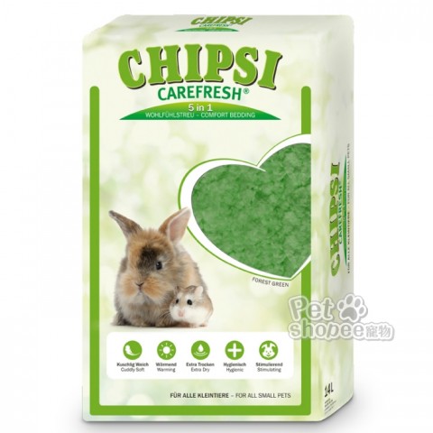 Carefresh 凱優小動物用天然紙棉 綠色