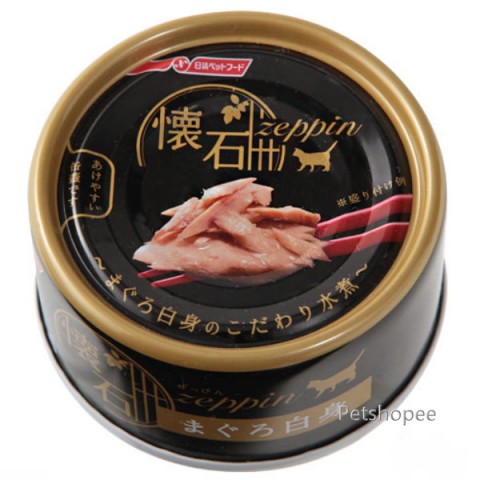 日清Nisshin 懷石極品貓罐-鮪魚白肉