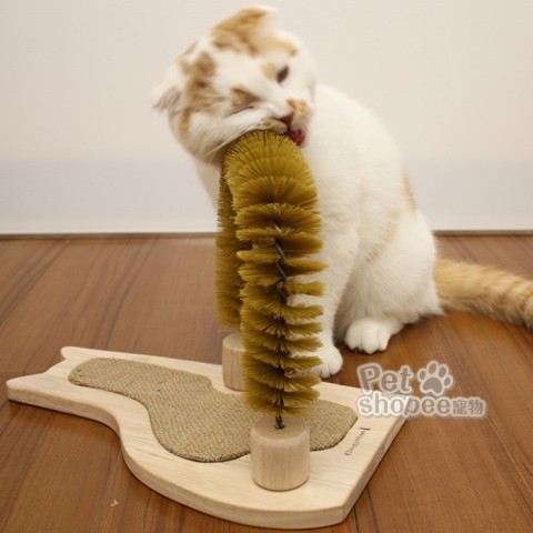 CattyMan貓用鬃毛背刷木天蓼貓抓板