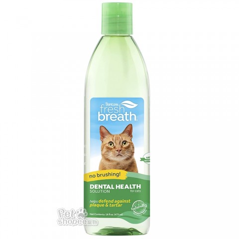 Tropiclean 鮮呼吸貓咪口腔潔齒水