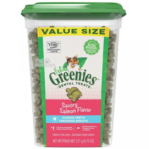 Greenies健綠 貓咪潔牙餅-開胃鮮鮭