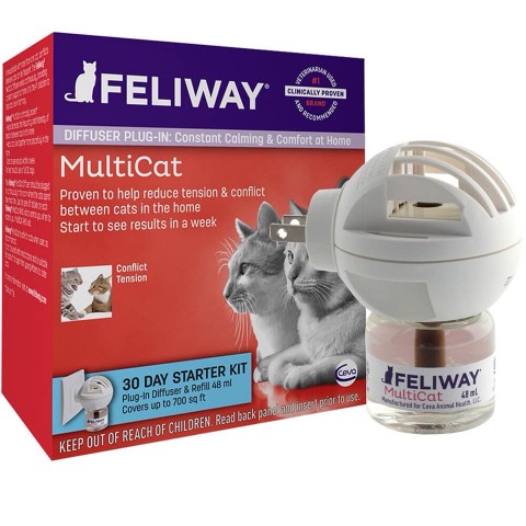 FELIWAY 多貓家庭插電組貓咪費洛蒙