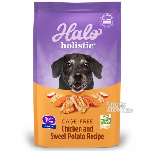 HALO嘿囉 無穀熟齡犬鮮雞肉配方