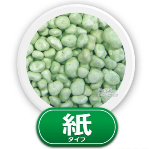 Unicharm 嬌聯消臭紙質沸石砂(綠茶香)4L