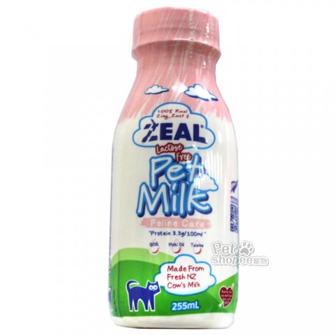 Zeal 紐西蘭貓用無乳糖保健鮮乳255ml