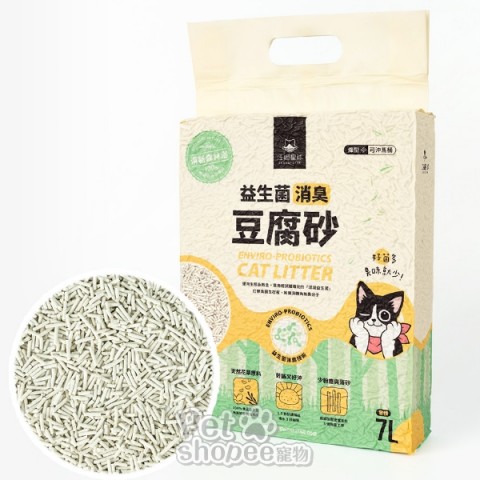 汪喵星球 花草豆腐砂 (條型)7L